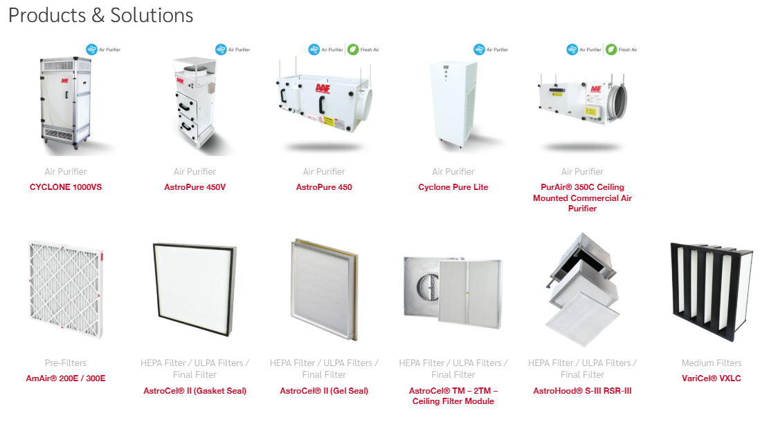 Air filter system