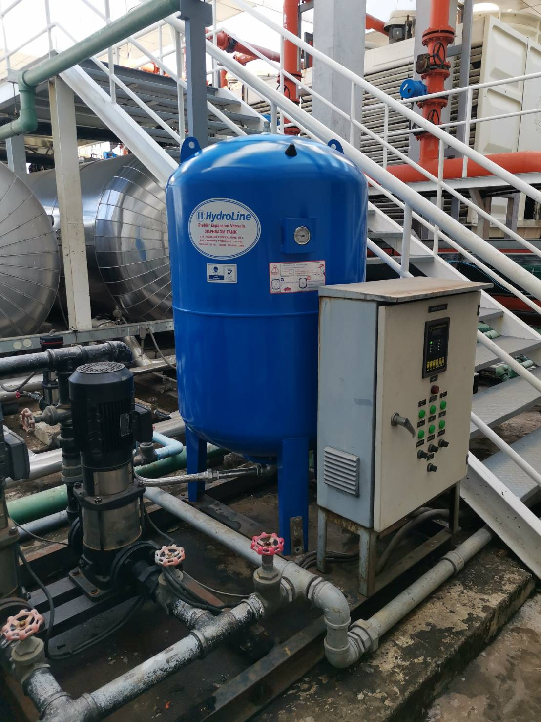 Plumbing work