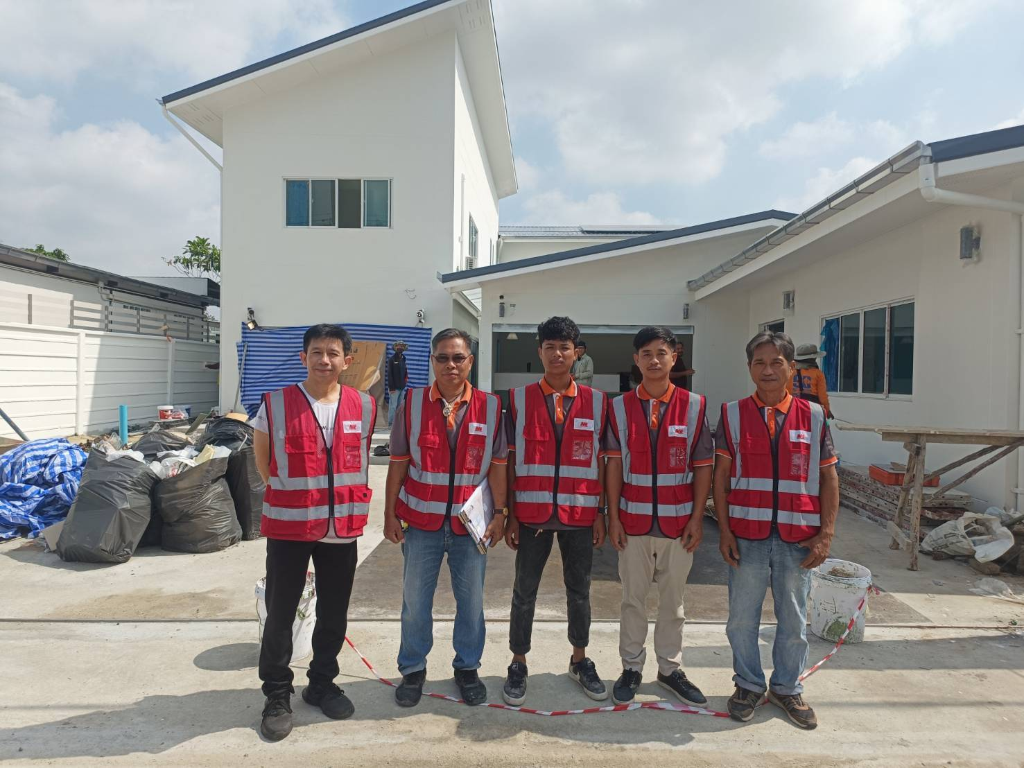 Installation team